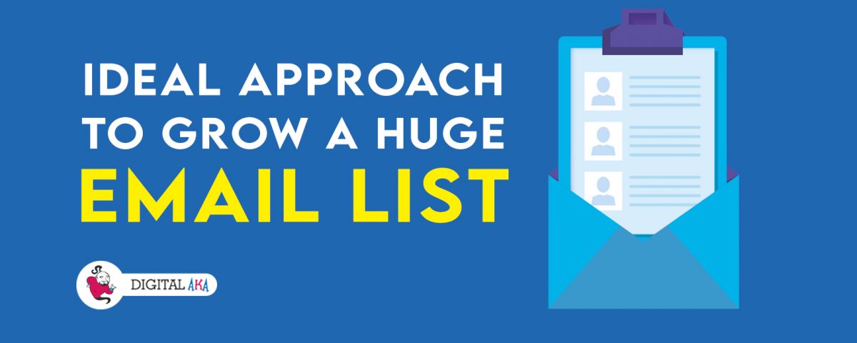 growing email list