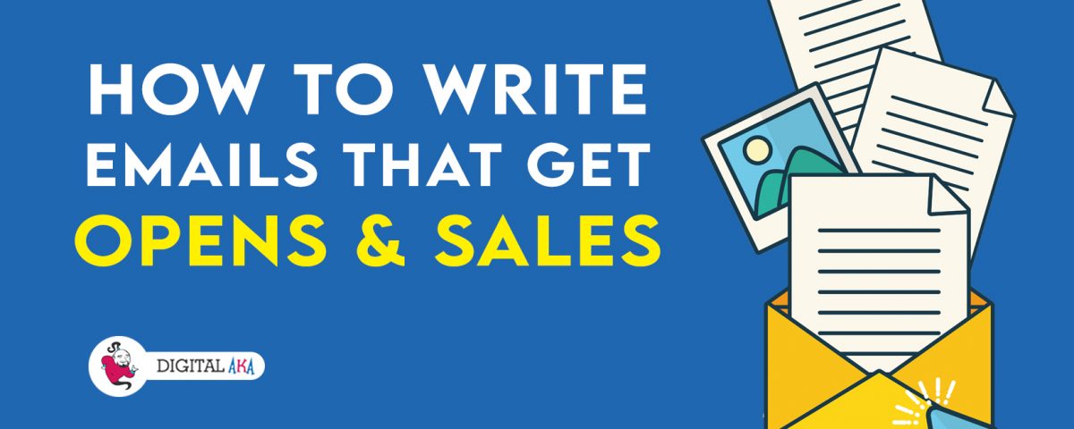 Emails that get opens & Sales